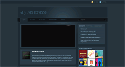 Desktop Screenshot of djwysiwyg.com